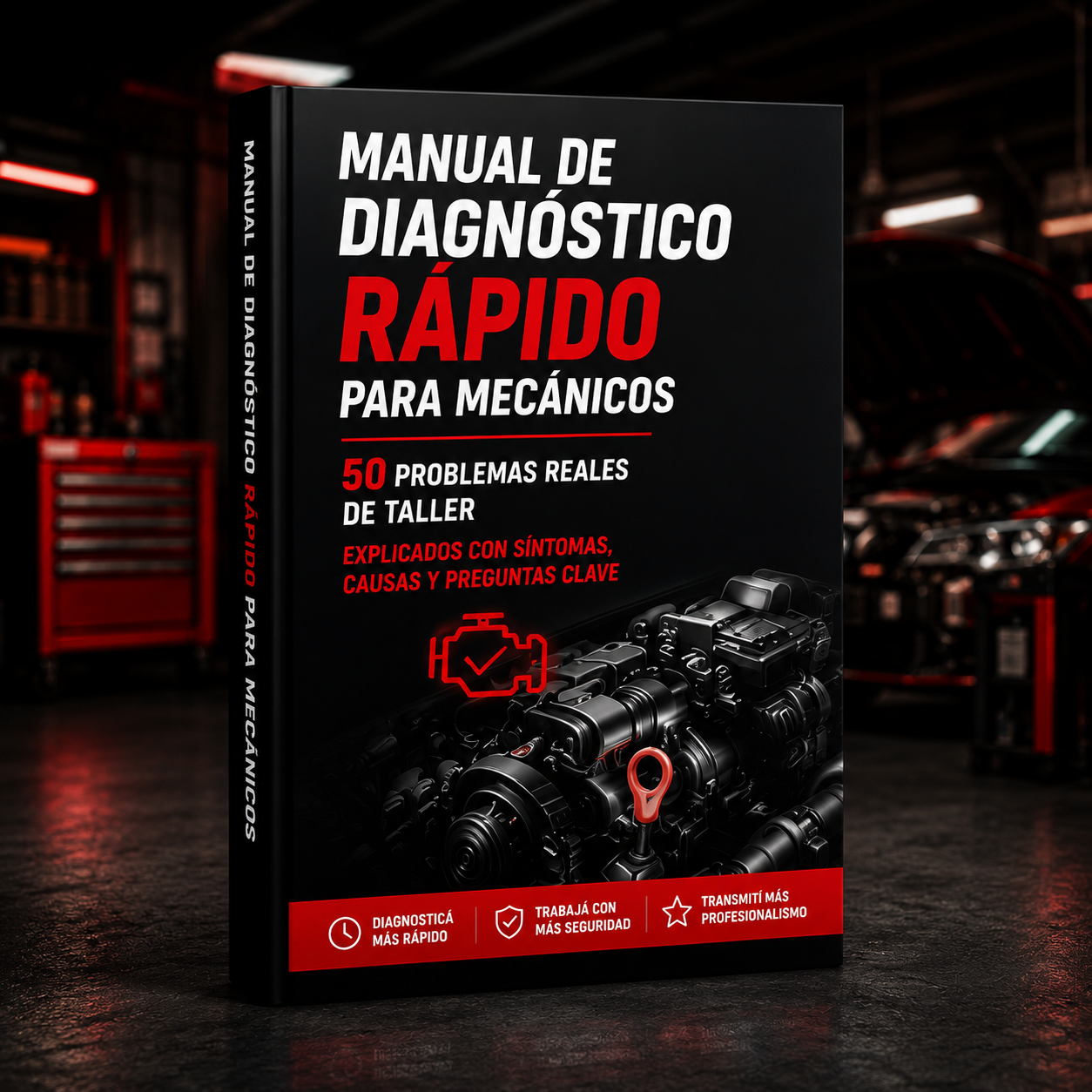 Manual de Diagnóstico Rápido para Mecánicos: 50 Fallas Reales + Bonos